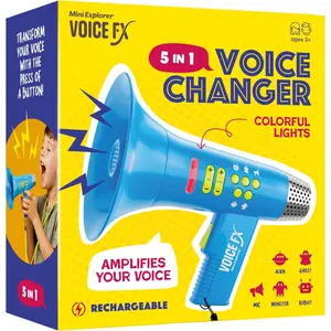 Voice Changer for Kids - Easter Gifts for Kids - Voice Changing Device for Boys & Girls Ages 3-8+ Olds Birthday Gifts for 3, 4, 5, 7, 8 Year Old Boy - Toys Gift Ideas for Kid Toddler