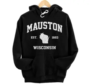 Mauston Wisconsin WI vintage State Athletic style Hoodie, Sweatshirt, T-Shirt