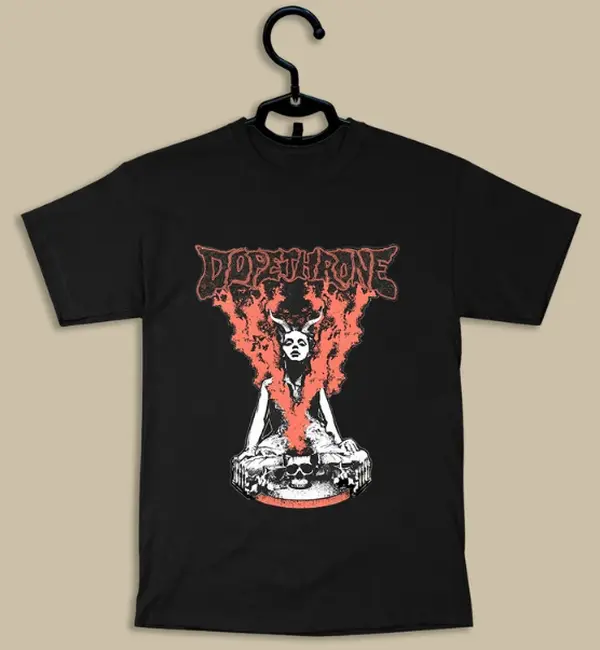 Retro Electric Wizard Dop-ethrone Unisex T-Shirt for Fan, Woman, Man Shortsleeve Casual
