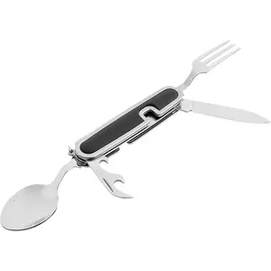 Coghlan's Camper's Knife, Detachable Fork & Spoon, Camping Utensil Cutlery