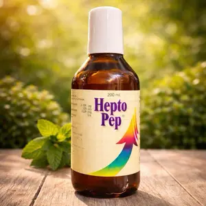 Hepto Pep Multivitamins Supplements 200 mL for Support and Health Dietary