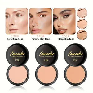 3 color Flawless Concealer Long Lasting Matte Finish Buildable Coverage Cosmetic Multi Palette Essential Foundation For Makeup Waterproof And Sweatproof