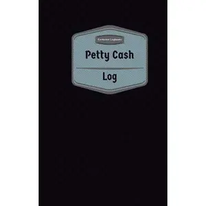 USED-Petty Cash Log (Logbook, Journal - 96 pages, 5 x 8 inches): Petty Cash Logbook (Purple Cover, Small) by Logbooks, Centurion (Paperback)