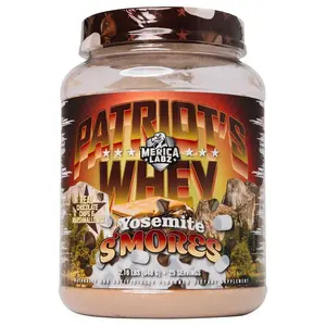 Merica Patriot's Whey - High-Quality Whey Protein Powder for Athletes and Active Lifestyles Healthcare Dietary Supplement Fitness Edible Muscle