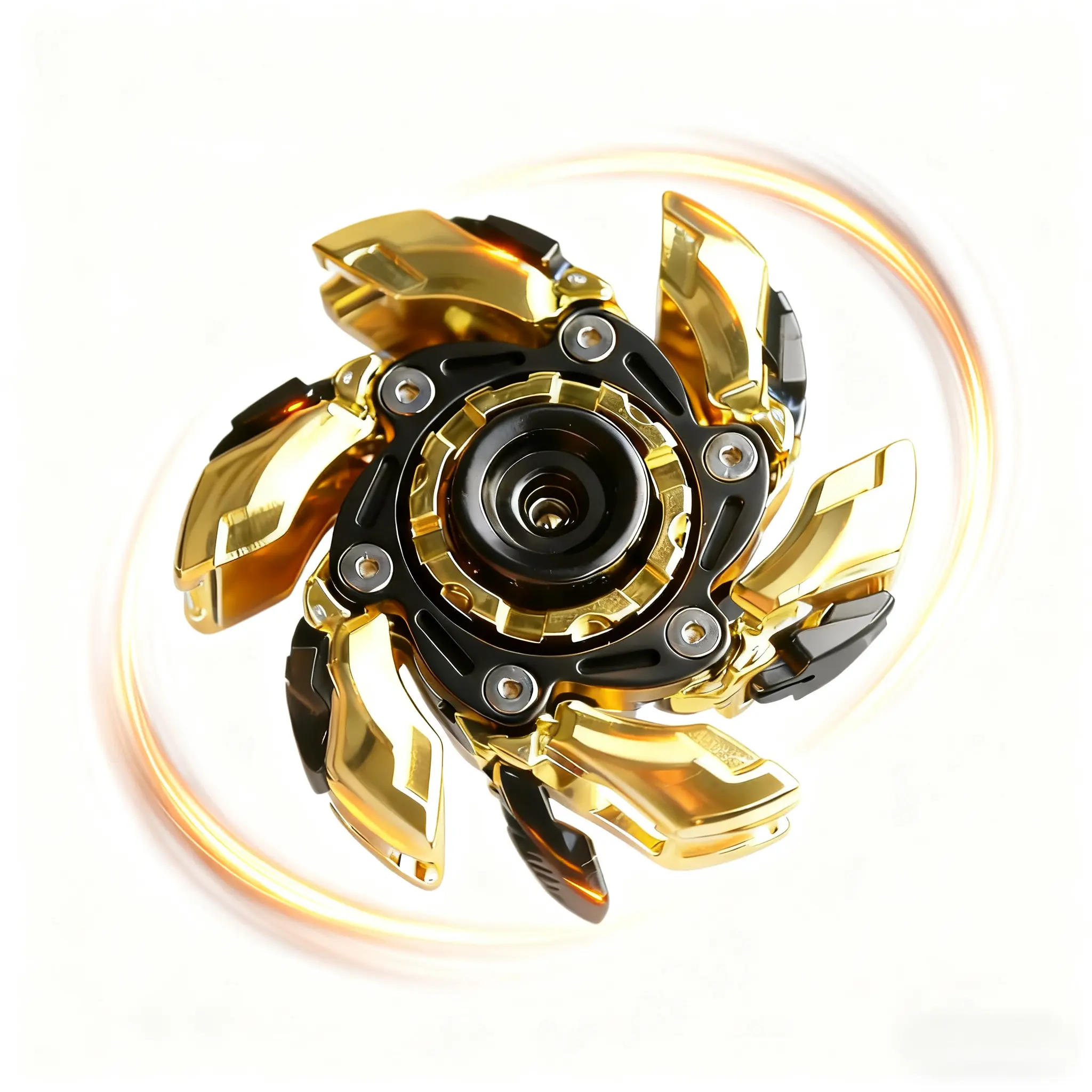 Magnetic Morph Fingertip Spinner Fidget Gadget - Steel Metal Blades, Dual-Axis Independent Rotation, 2.5-Min Spin Time, Portable EDC, Flick-to-Start, Discreet Desk Decompress Tool, All-Seasons Commuting Accessory, Unique Gift for Adult Men