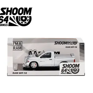 SHOOM64 1:64 2003 Dodge Ram SRT-10 Pickup – Silver