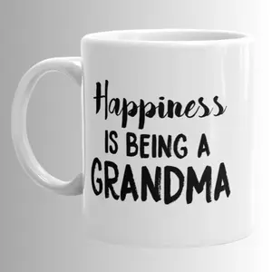 Happiness Is Being A Grandma Mug, Mothers Day Gift Coffee Mug