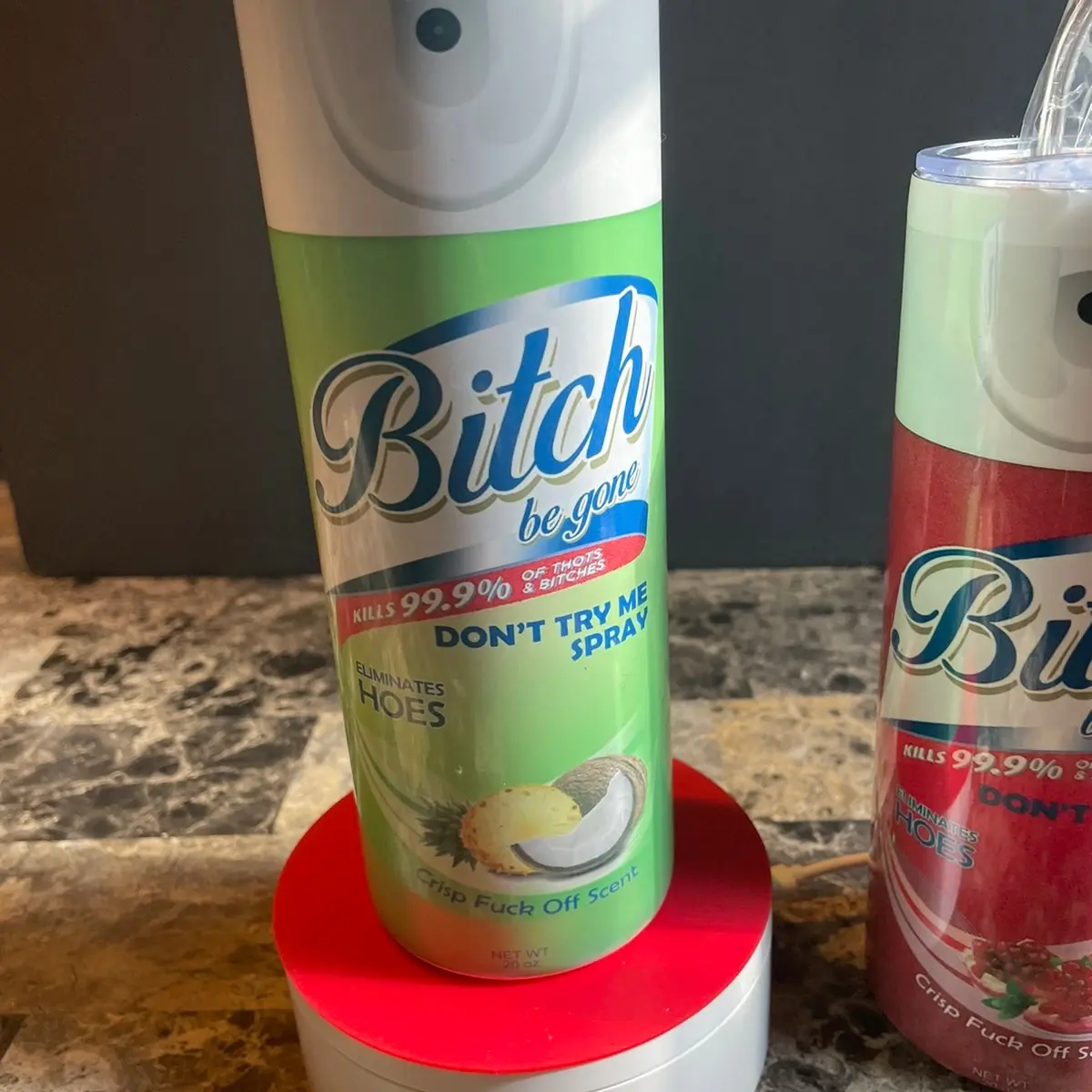 Byt*h Spray drinking Tumbler