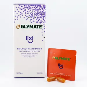 Glymate Lixi Daily Gut Restoration - Promotes Healthy Digestion, Restores Regularity, Dietary Supplement