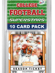 3Bros - 10-Card Tennessee Volunteers College Football Superstars Kit