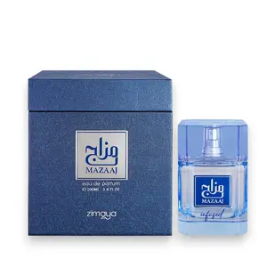 Afnan Perfumes | Zimaya | Mazaaj | Eau De Parfum | Unisex Fragrance | 100 ML | Citrus - Ginger & Woody Notes