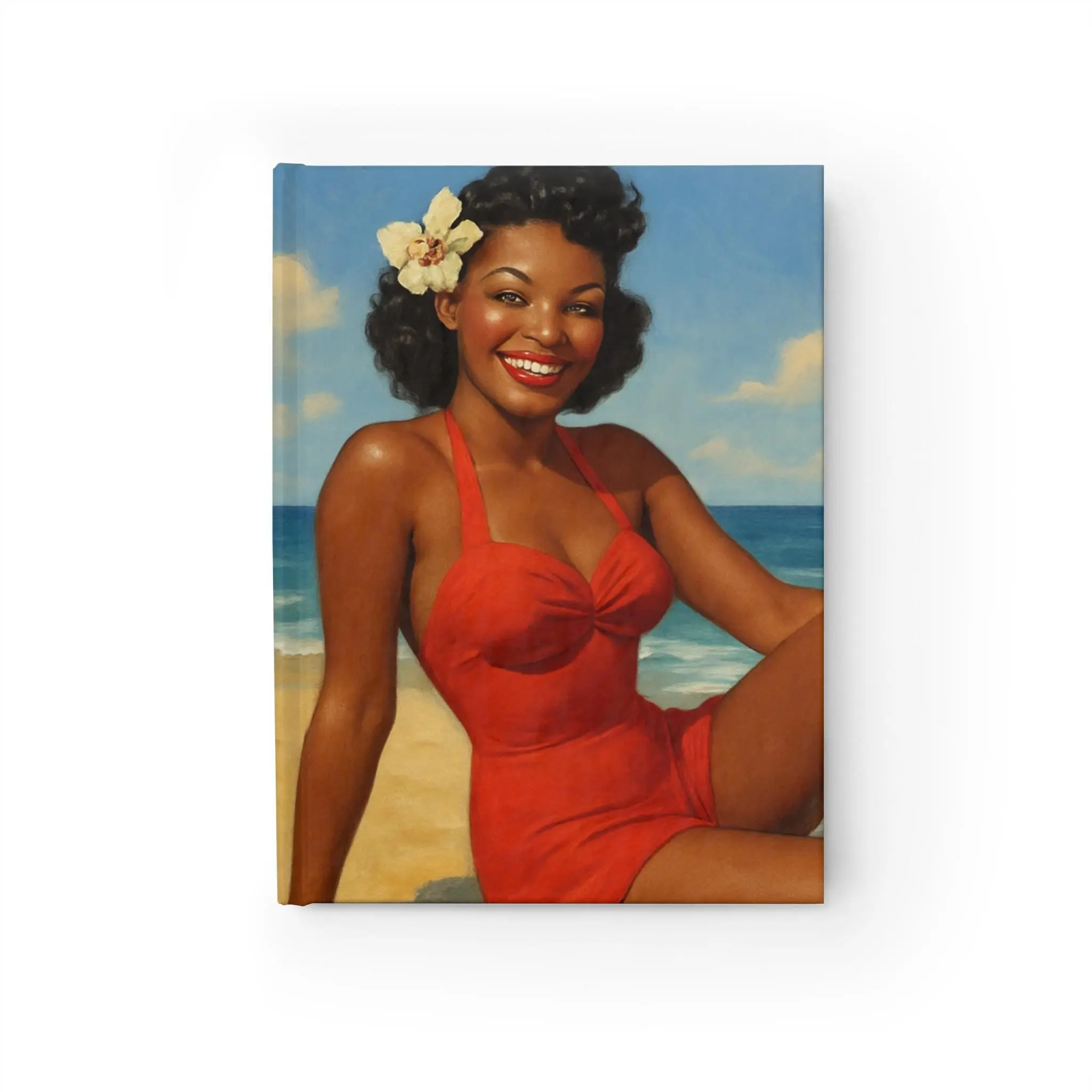 Vintage Beach Vibes Journal: Retro Summer Scrapbook, Travel Diary