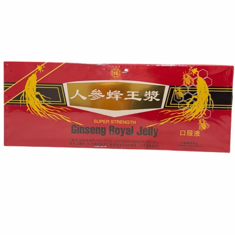 Super Strength Ginseng Royal Jelly Dietary Supplement Drink, 0.34 Fl Oz (Pack of 30)