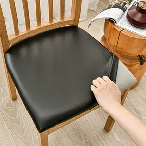 1 piece universal chair cover, classic black, suitable for multiple scenarios, machine washable, stain-resistant seat protector, minimalist design, easy installation with a snug fit, compatible with various chair types, Slipcover