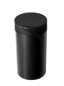 Disinfecting Wipes Dispenser - Push Button Decorative Holder for Standard Cleaning Wipes Container, Use in Kitchen Countertop, Bathroom, Classroom (Black)
