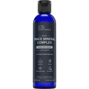 Trace Mineral Complex 8 Oz Ionic Minerals Supplement With Magnesium Potassium For Hydation Electrolyte Balance