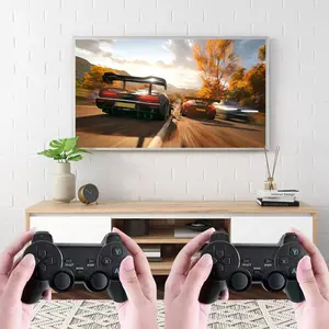Wireless Retro Game Console, Handheld Console, 20000 Games, Plug and Play Video Game Stick, Dual 2.4G Wireless Controllers