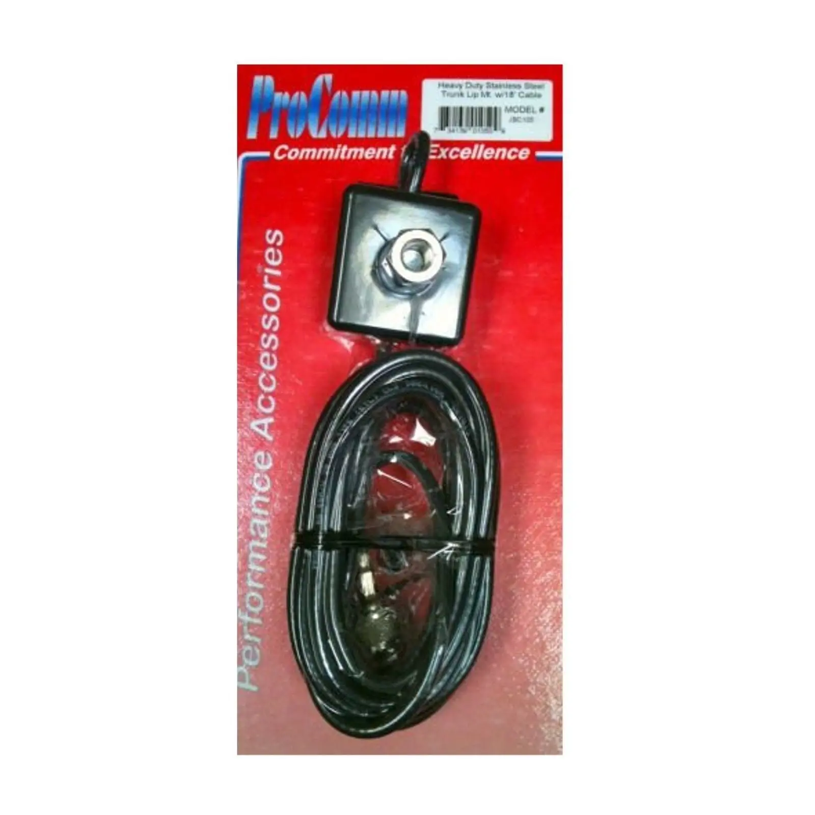 CB Radio Mount - Procomm JBC105 Heavy Duty Stainless Steel Truck Lip Mount
