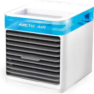 Ontel Air Pure Chill 2.0 Evaporative Air Cooler - Powerful, Quiet, Lightweight, Portable Space Cooler with Hydro-Chill Technology for Bedroom, Office