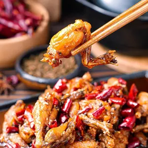 KDX Spicy Bullfrog 150g - Authentic Sichuan Flavor, Tender & Chewy, Ready to Eat, Heat for 1 Min for Extra Flavor
