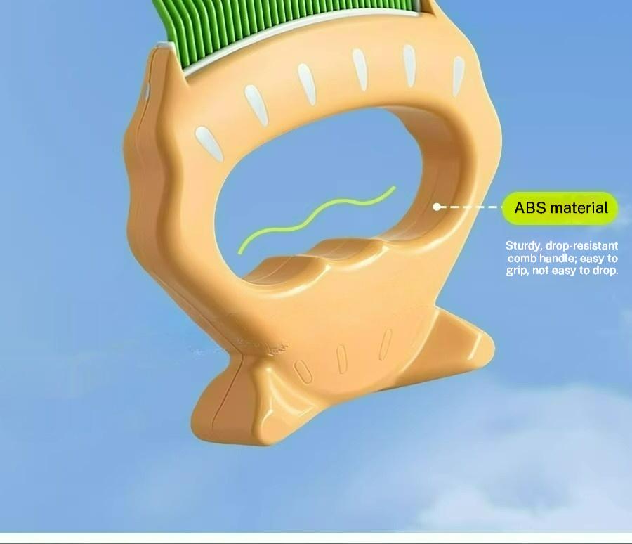 a Gentle, Flexible, Grooming Comb for Pets，Pet Grooming Brush for Dogs, Cats & Rabbits | Effortless Deshedding Tool to Remove Loose Fur