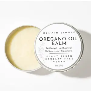 VEGAN OREGANO OIL BALM - Strongest ALL NATURAL Formula for Eczema, Ringworm, Jock Itch, and More - Nourish Your Skin with Body Care