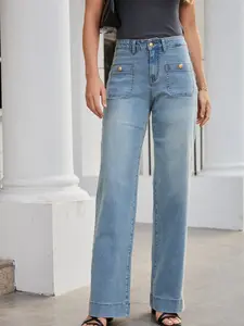 Tummy Control Sailor Straight Leg Trouser