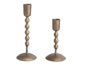 Forged Iron Taper- Set of 2