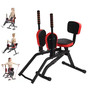 Gokawyo Home Gym Hip Abductor Machine - Glute & Leg Workout Equipment for Men/Women