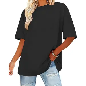 Womens Oversized T Shirts Loose Fit Graphic Tees Summer Casual Short Sleeve Tops