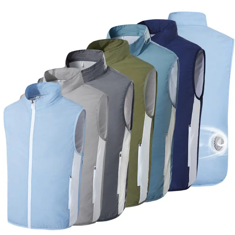 Suer Air Conditioning Clothing Fan Cooling Vest - Cooling Fan Jacket and Cooling Jacket price