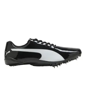 PUMA Mens Evospeed Prep Sprint 3.5 & Field Sprinting Spikes Running Sneakers Shoes - Black