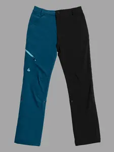 Upcycled Colorblock Go There Pants