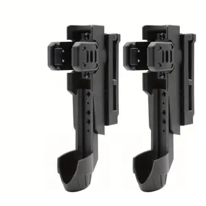 Expandable Baton Holster, 360 Degree Duty Belt Flashlight Holder Telescopic Baton Holder,Tactical Baton Pouch for 21"~ 26" Baton（Diameter 0.98"~ 1.14" ）