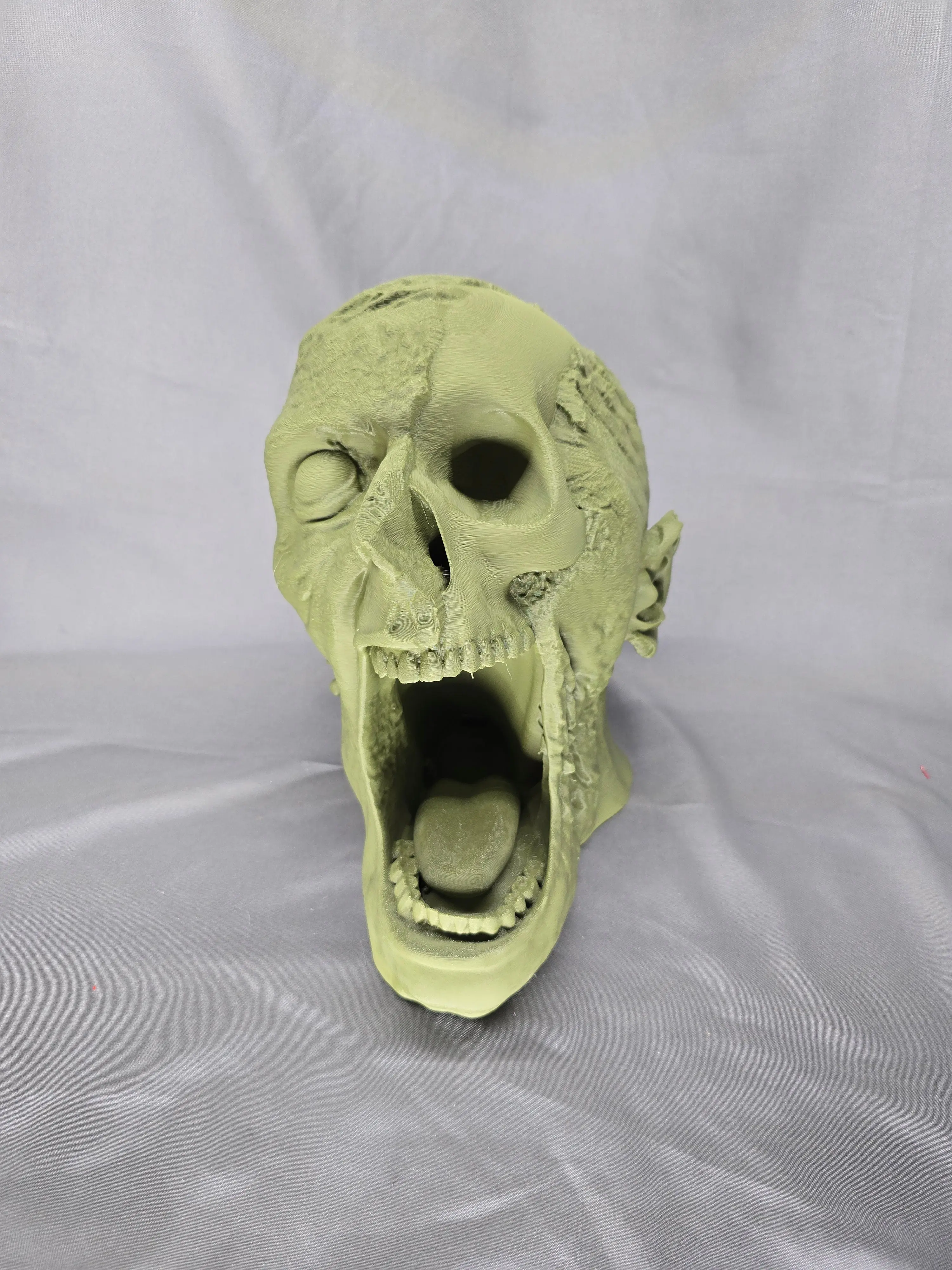 Zombie Skull Controller and Headphone Holder Zombie Skull Controller and Headphone Holder