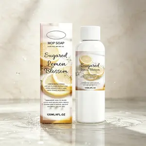 MopSoap Concentrated Cleaner 120ml – Sugared Lemon Blossom Scented Floor Cleaner, Versatile Home Cleaning Soap