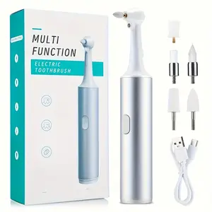 Electric Dental Cleaner, Tooth Surface Cleaning And Beauty Device, Rechargeable Oral Care Tool, Deep Cleaning, Removal Of Tooth Stains, Fresh Breath, Multi Gear Adjustable Household Oral Cleaning Tool
