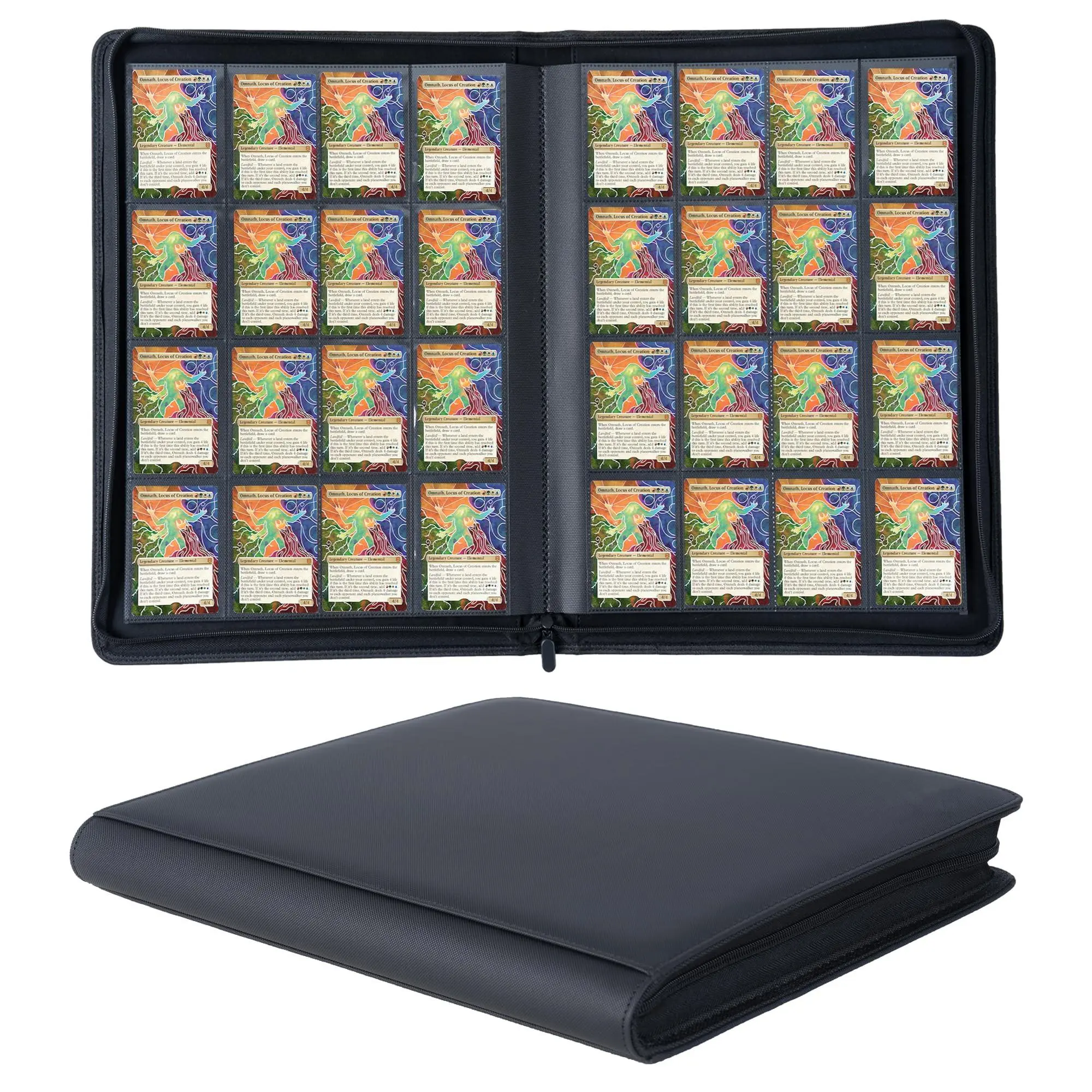 1024 pokemon card binder Charizard Made from archival Large 1024 Hold TCG Card