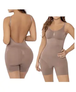 274 - Low Back Sculpting Mid-Thigh Bodysuit
