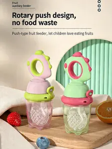 Baby Fruit & Vegetable Feeder, Silicone Baby Fruit Teether #GLOBAL PICKS