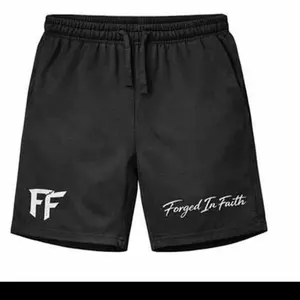 Forged in Faith Fleece Shorts – Faith Streetwear Athletic Shorts