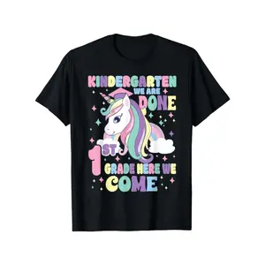 Kindergarten Graduation Magical Unicorn Girls Graduation T-Shirt