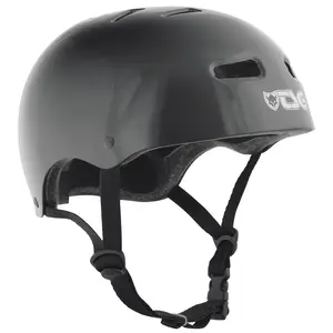 TSG Skate BMX Helmet Hardshell Black - Classic Design for Skate & Bike Riding