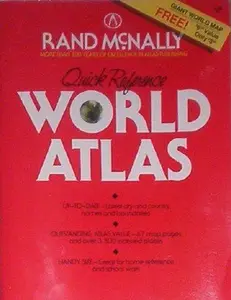 USED-Quick Reference World Atlas With Map by Rand McNally Staff (Paperback)
