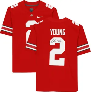 Chase Young Ohio State Buckeyes Autographed Scarlet Nike Game Jersey - Fanatics Authentic Certified