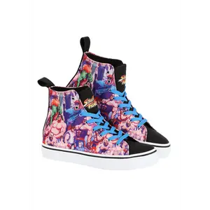 Women's Street Fighter High Top Sneakers