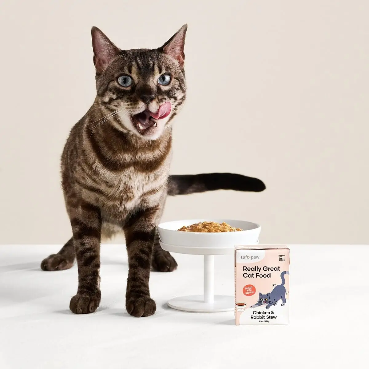 Really Great Cat Food - Chicken & Rabbit Stew, Wet Cat Food for Feline Nutrition, Made in USA, Hydrating, Digestive Support