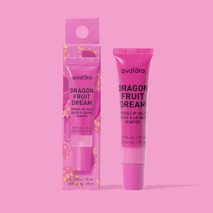 Avatara Dragon Fruit Dream Tinted Lip Jelly - 15ml Tinted Lip Jelly for Skincare, Moisturizing, and Hydrating Comfort
