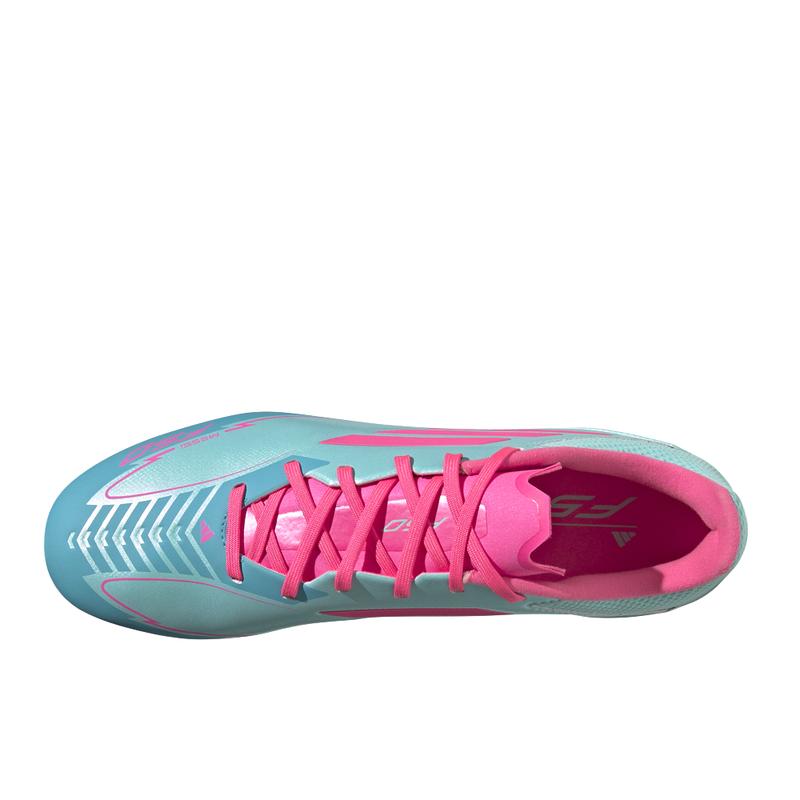 adidas Mens F50 League Messi Firm GroundMulti Ground Soccer Cleats  - Blue, Pink