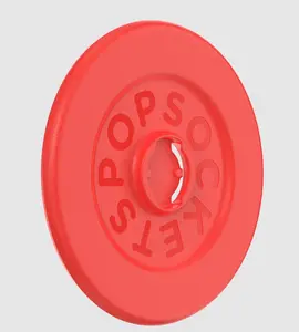 popsockets Rosso Red MagSafe Round Base